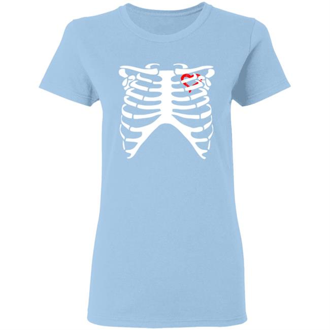 Diy Skeleton Heart T Shirt Halloween Skeleton Heart Shirt Diy Skeleton Heart T Shirt Halloween Skeleton Heart Shirt