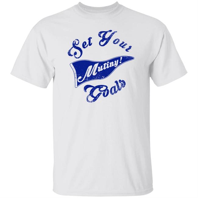 Merch Hub Worldwide Set Your Goals Pennan T Shirt