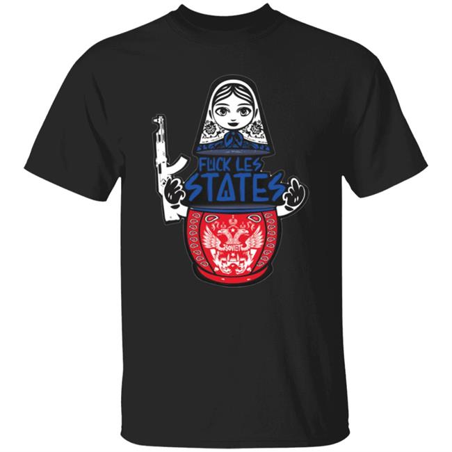 Magic Custom Tovaritch Noir Fuck Les States Shirt Tovaritch Noir Fuck Les States Magic Custom Black T Shirt