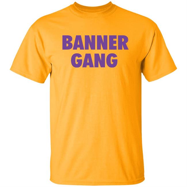 Mgrads Bigcartel Merch Banner Gang T Shirt Mgrads