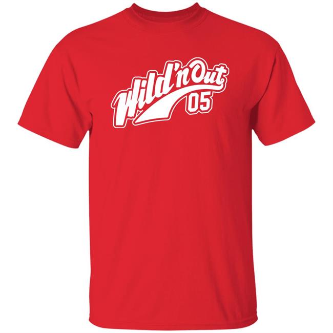 Mtvshop Wild 'N Out Nick Jersey Logo T Shirt Wild 'N Out Nick Jersey Logo Mtvshop Red Shirts