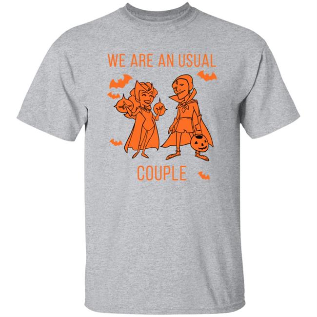Marvel WandaVision We Are An Unusual Couple Halloween Costume Shirt
