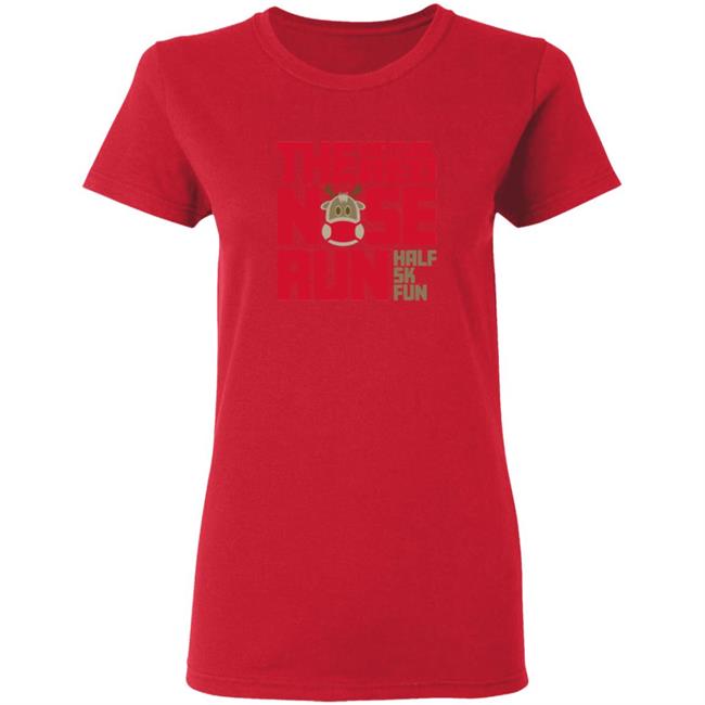 Red Nose Run Half Marathon Tee Shirt Red Nose Run Half Marathon Tee Shirt