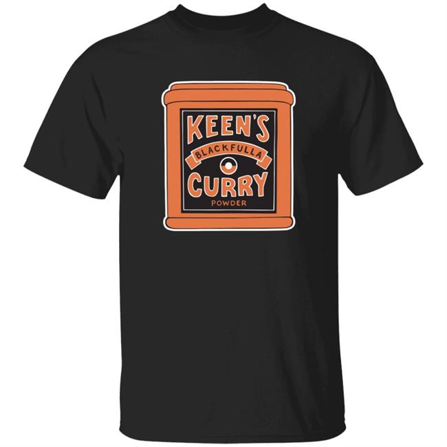 Gamminthreads Keens Black Fulla Curry Powder Tee Shirt