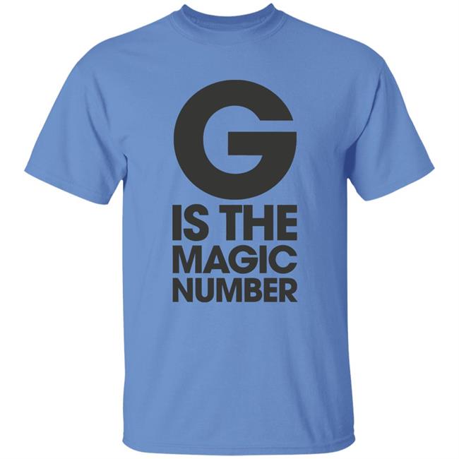 Gorillaz G Is The Magic Number T Shirt G Is The Magic Number Gorillaz Blue Shirts