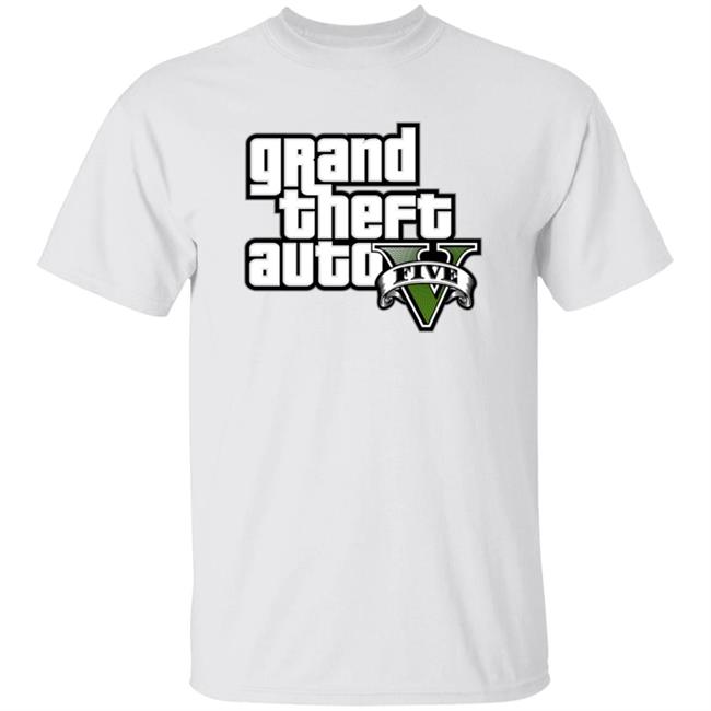 Grand Theft Auto V Logo T Shirt