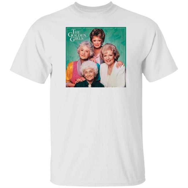 Golden Girls 'Stay Golden' Shirt from Old Navy White Tee Shirts