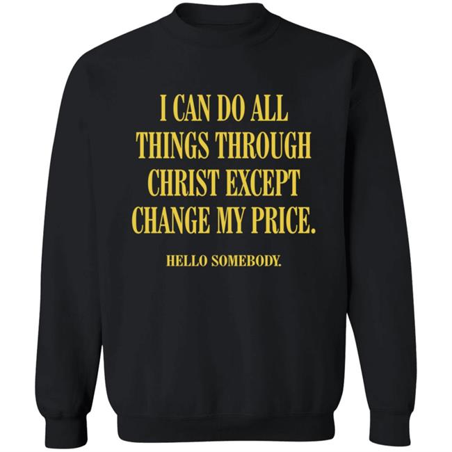 LoveCreatedLLC Merch My Price Sweatshirt