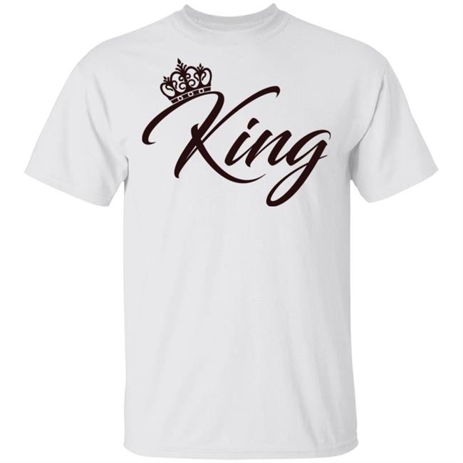 King Or Queen Design Valentine's Matching Shirts