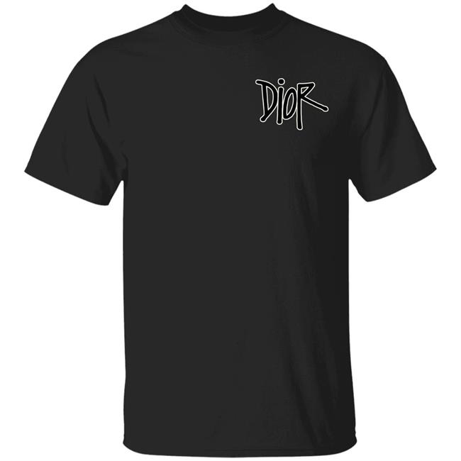 Dior Dior And Shawn Shirt Dior And Shawn Black T Shirt