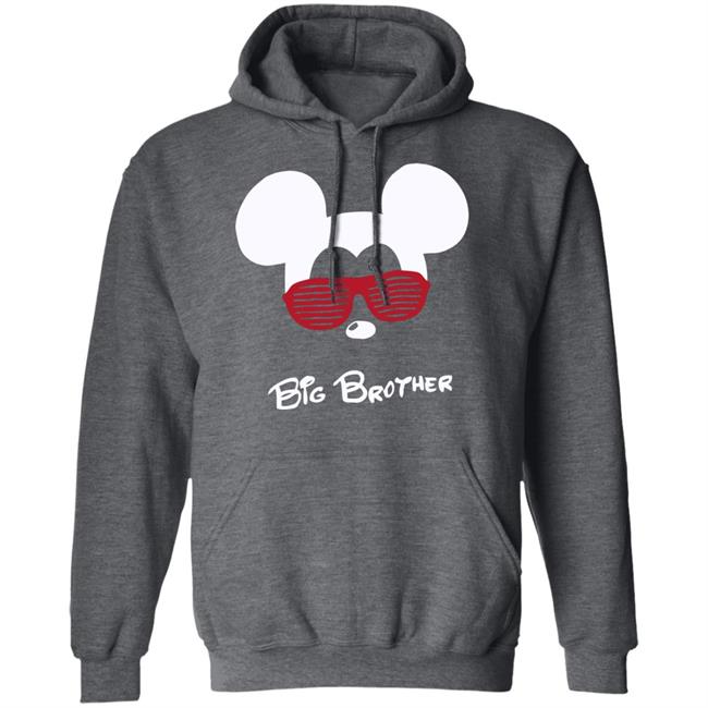Mickey Mouse Big Brother Black T Shirt Mickey Mouse Big Brother Black T Shirt