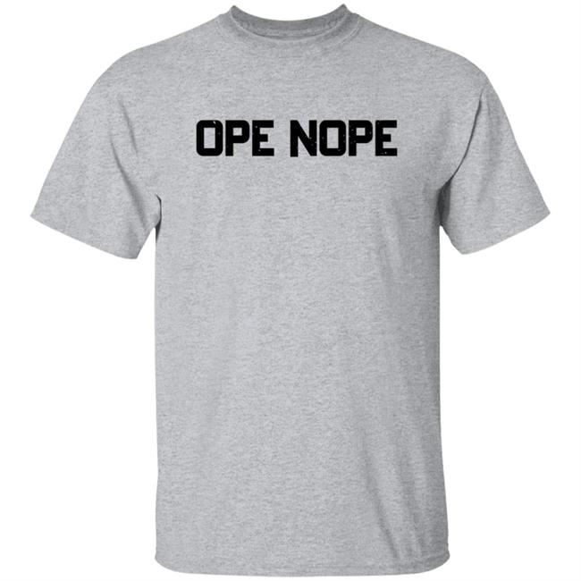 Manitowo Minute Merch Ope Nope Tee Ambient Inks