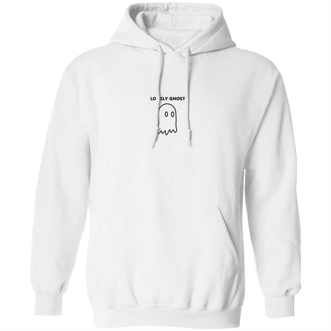 Text Me When You Get Home Hoodie Lonely Ghost Text Me White Hooded Sweatshirt