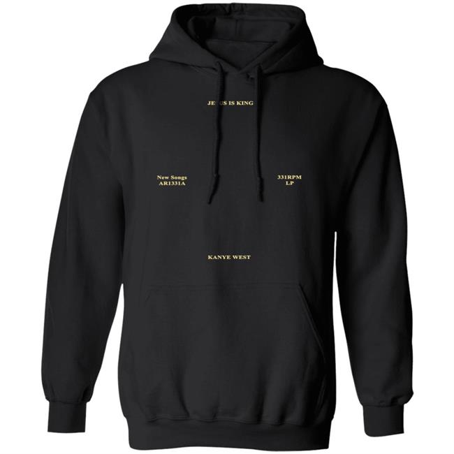Jesus Is King Hoodie Jesus is king Kanye west Hooded kardashian Sweatshirt
