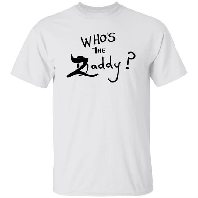 Musictoday Zaddy Limited Edition Illustrated Shirt Zaddy Limited Edition Illustrated Musictoday White T Shirt