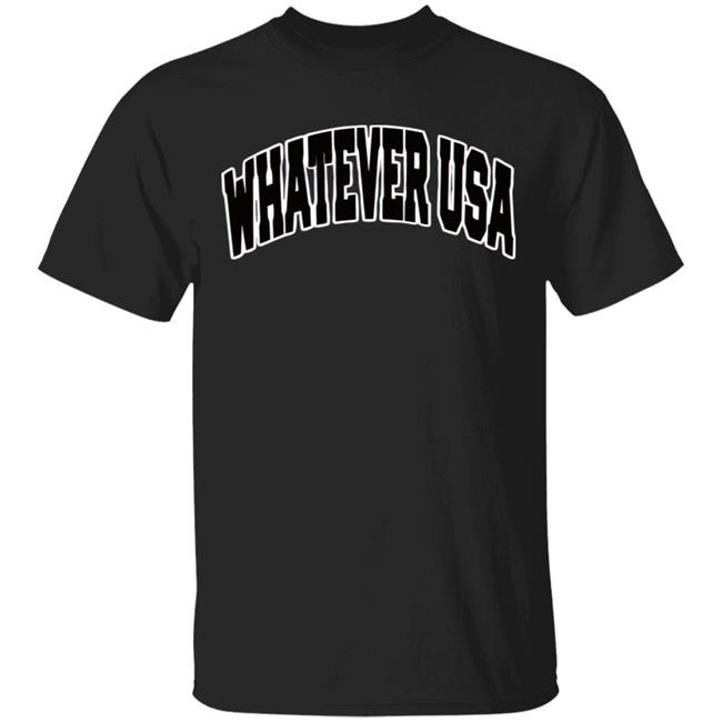 WHATEVER USA Hoodie Allen Shirt Gray Hooded Sweatshirt