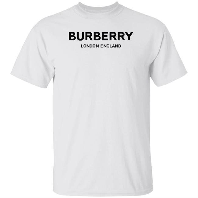 Burberry Logo Print Shirt Logo Print Burberry White T Shirt