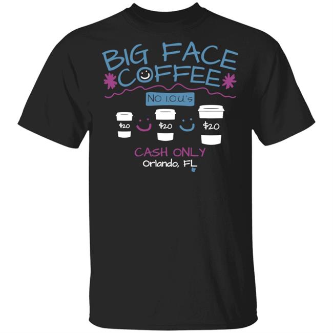 Big Face Coffee Shirt Miami Basketball BreakingT