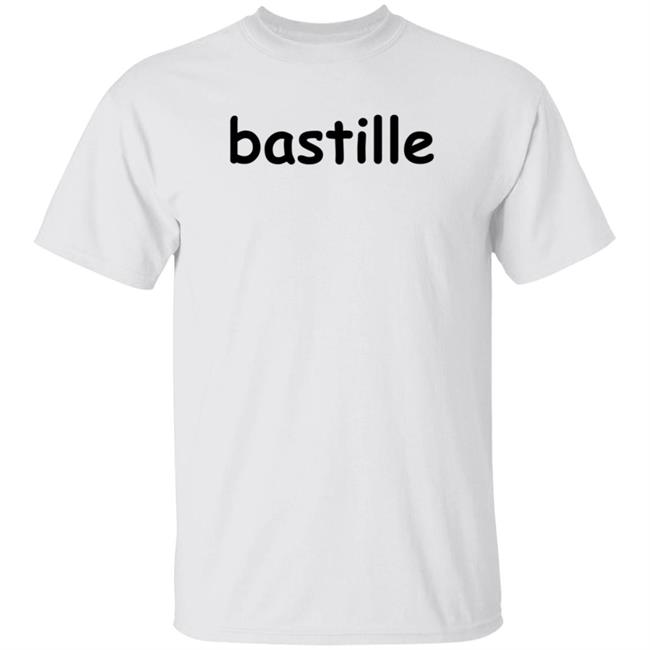 Joywave Merch Bastille - Comic Sans Bootleg Tee Limited Edition