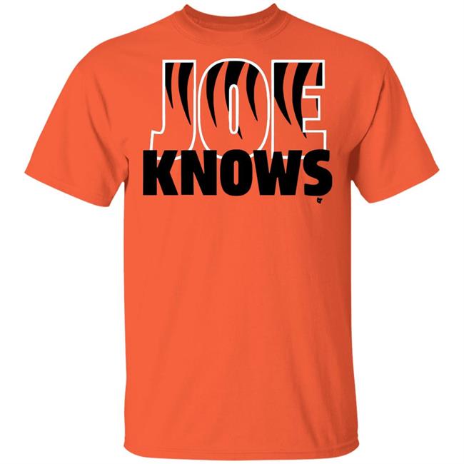 Joe Knows BreakingT Orange T Shirts