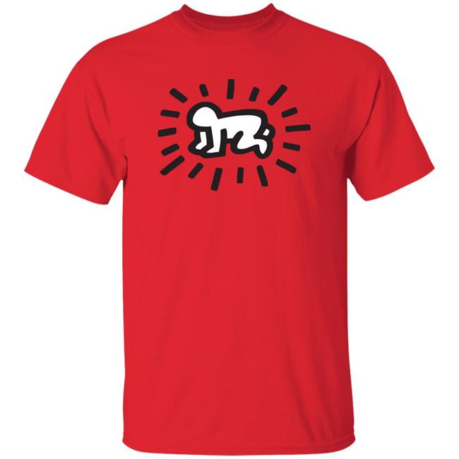 Keith Haring Pop Shop Baby T Shirt Baby Keith Haring Pop Shop Red Shirts