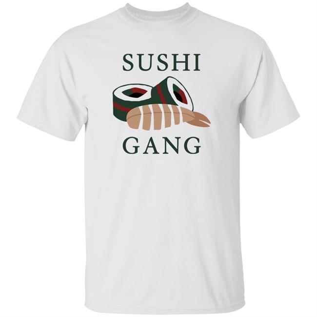 Bramfam The Sushi Gang Shirt The Sushi Gang Bramfam White T Shirt