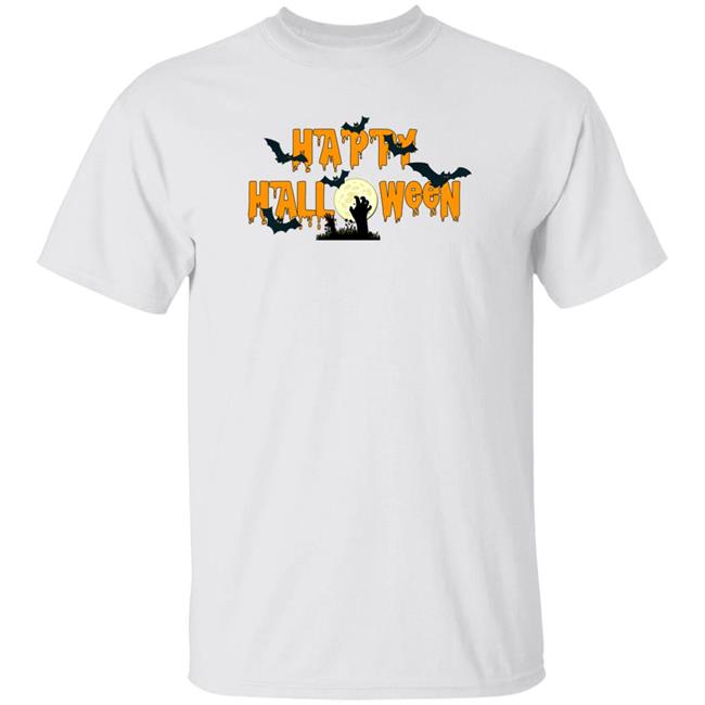 Halloween T Shirt Happy Halloween White Shirts