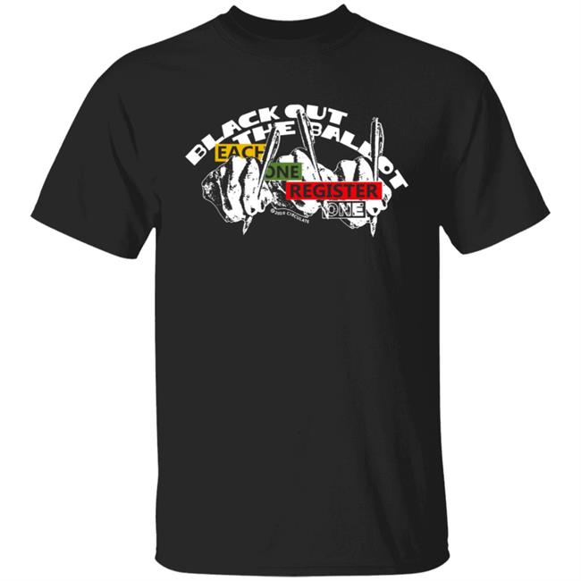 Black Out The Ballot x Circulate Registrar T-Shirt