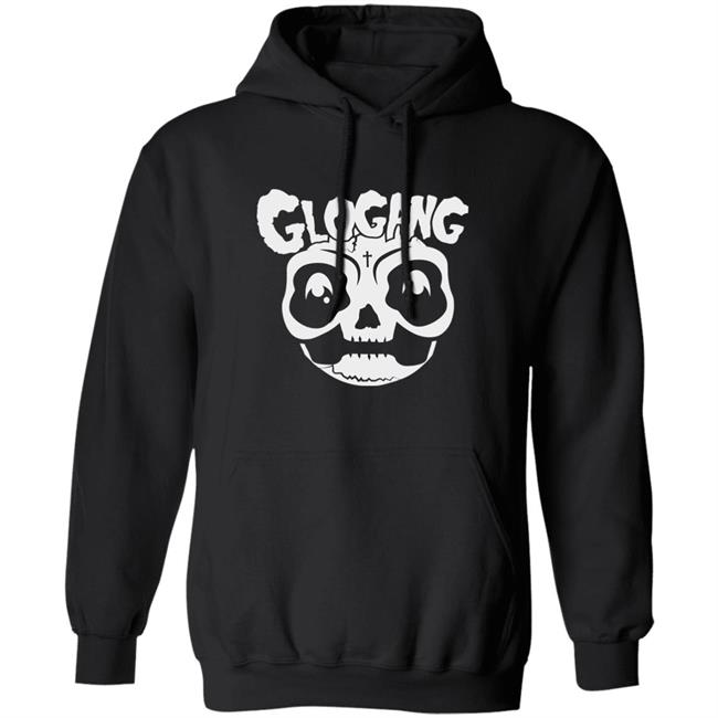 Glo Gang Glo Skull Hoodie Glo Skull Glo Gang Black Hooded Sweatshirt