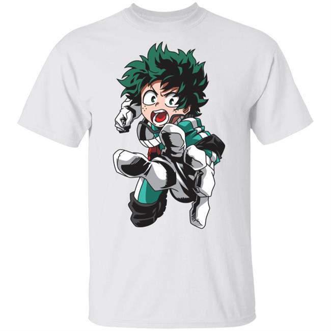 My Hero Academia Shirt My Hero Academia Midoriya White T Shirts