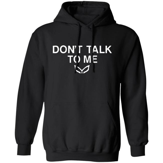 Masked Singer Hoodie THE MASKED SINGER DON'T TALK TO ME BLACK PULLOVER HOODIE balck hoodie sweatshirt