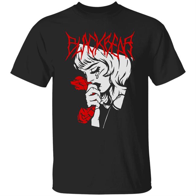 Blackbear Crying Lady Shirt Crying Lady Blackbear Black T Shirt