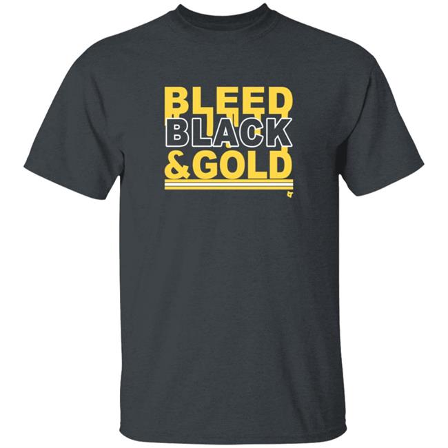 Bleed Black And Gold T Shirt Bleed Black And Gold T Shirt