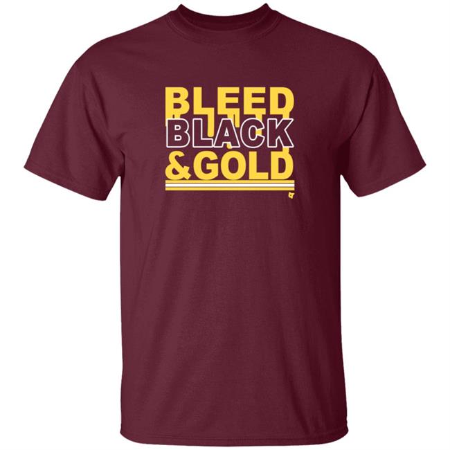 Bleed Black And Gold T Shirt Bleed Black And Gold T Shirt