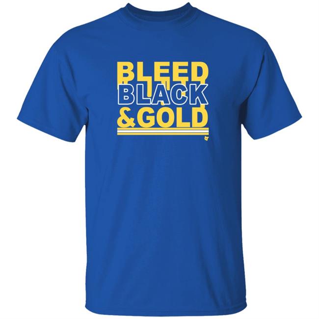 Bleed Black And Gold T Shirt Bleed Black And Gold T Shirt