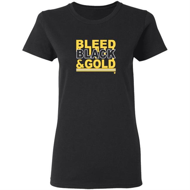 Bleed Black And Gold T Shirt Bleed Black And Gold T Shirt