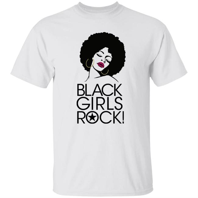 Black Girls Rock Shirt Black Girls Rock Ladies Glitter White T Shirt