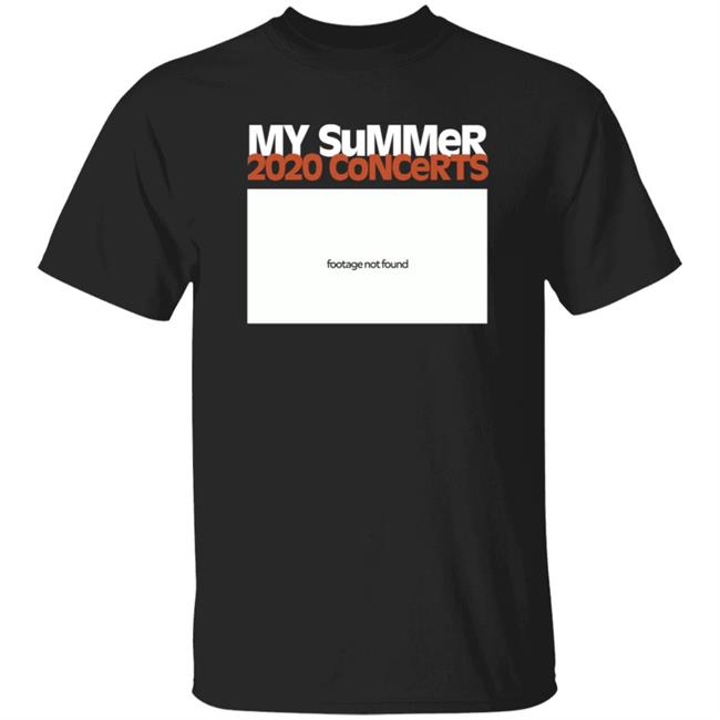 Consequence Shop Summer 2020 Concert T Shirt
