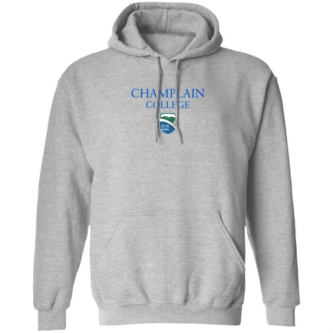 Champlain College Hooded Sweatshirt Champlain College Hooded Sweatshirt