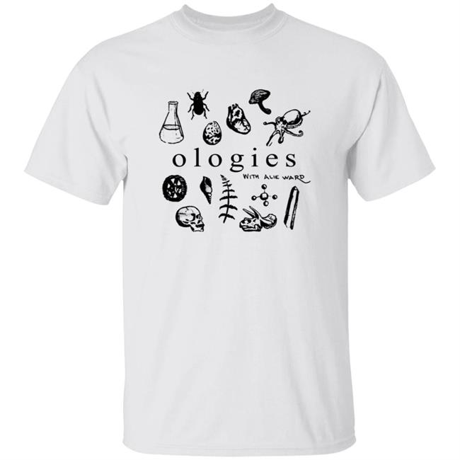 Ologies Merch Ologies Logo With Alie Ward Shirt