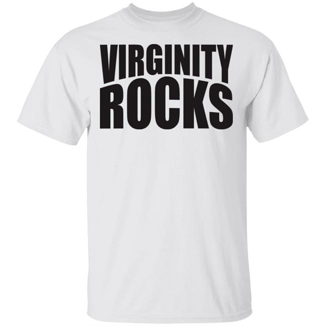Virginity Rocks Hoodie T Shirt