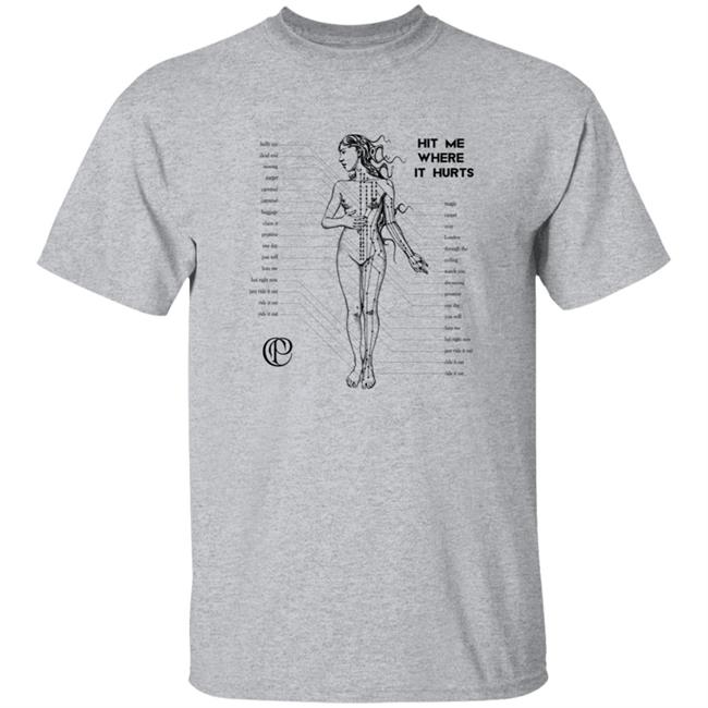 Caroline Polachek Hit Me Where It Hurts T Shirt Caroline Polachek Hit Me Where It Hurts T Shirt
