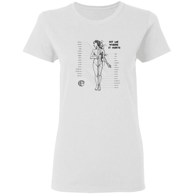 Caroline Polachek Hit Me Where It Hurts T Shirt Caroline Polachek Hit Me Where It Hurts T Shirt