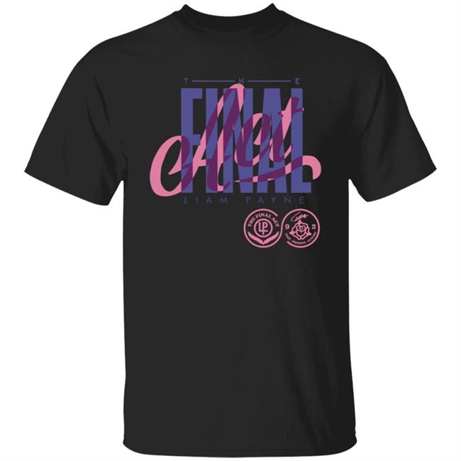 Liam Payne Merch The Final Act 2 T Shirt The Past Present Future