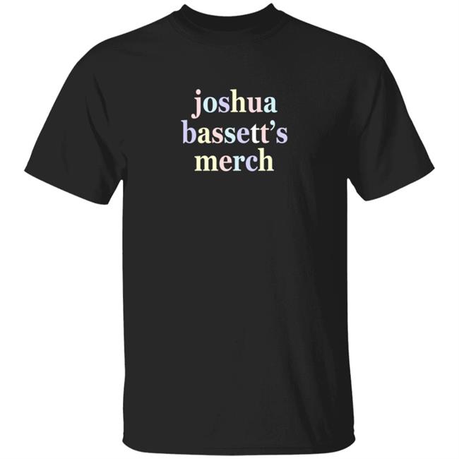 Joshua Bassett's Tee Black Joshua Bassett Merch