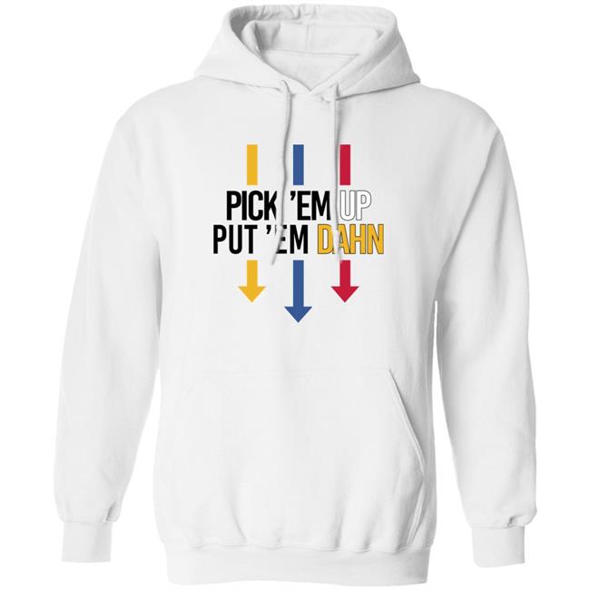 Barstool Sports Pick Em Up Tee Pick 'Em Up Put 'Em Dahn Shirt Barstool Sports Pick Em Up Tee Pick 'Em Up Put 'Em Dahn Shirt