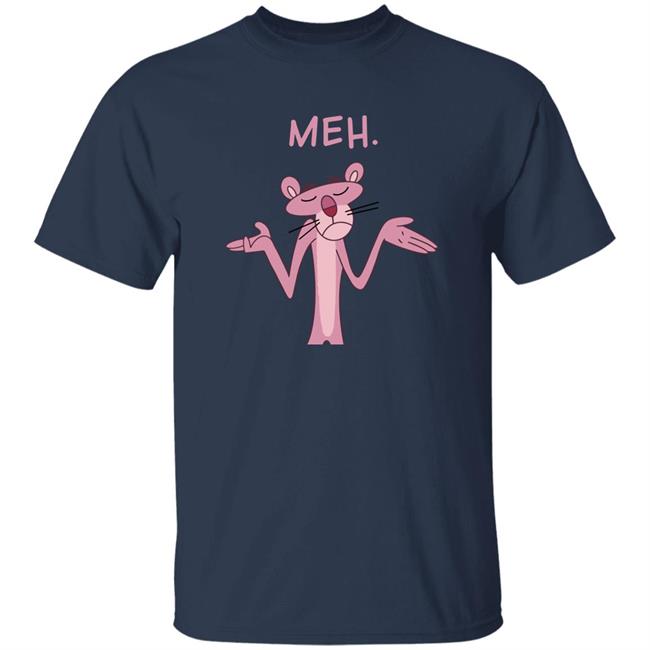 Qwertee Shop Pink Apathy Meh Shirt Qwertee Shop Pink Apathy Meh Shirt