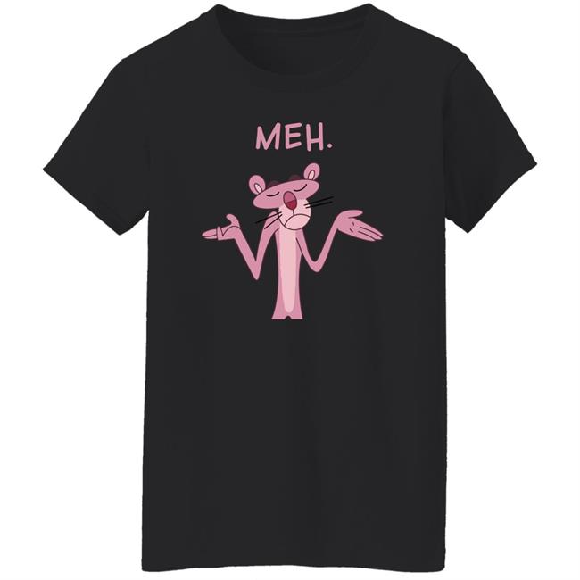 Qwertee Shop Pink Apathy Meh Shirt Qwertee Shop Pink Apathy Meh Shirt