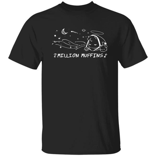 Badboyhalo Merch 2 Million Muffins Black Hoodie
