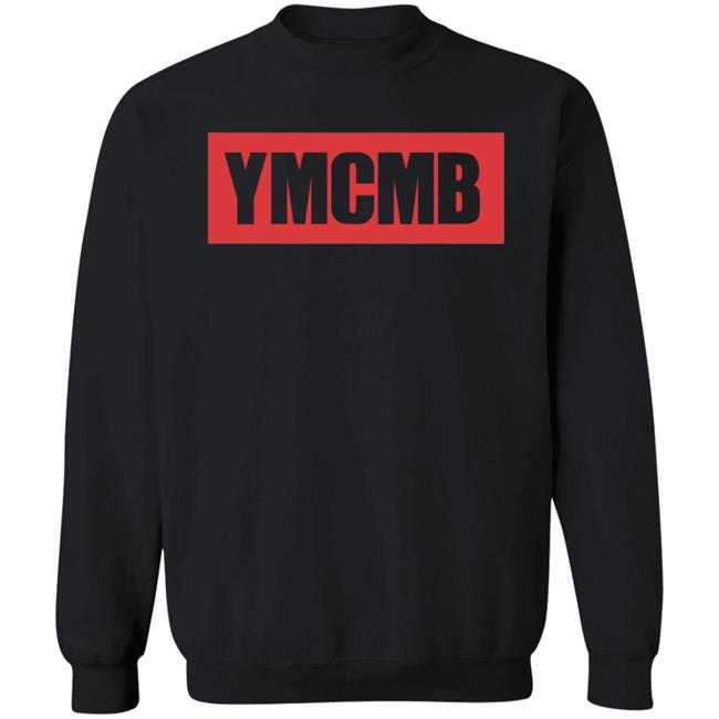 Grimes Merch Red Box Logo Ymcmb Sweatshirt